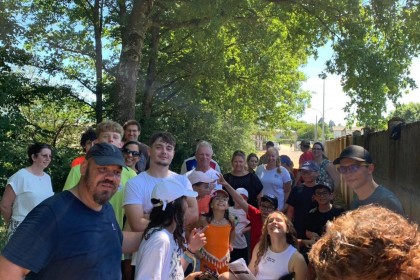 120 PERSONNES POUR LA JOURNEE FAMILIALE