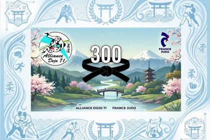 300 CEINTURES NOIRES FORMEES AU SEIN DE L'AD 71