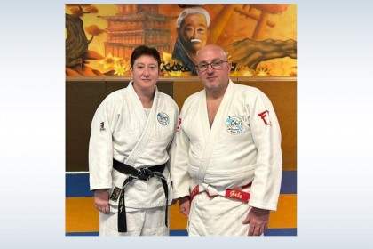 LUDIVINE SIXDENIER , CEINTURE NOIRE 3EME DAN