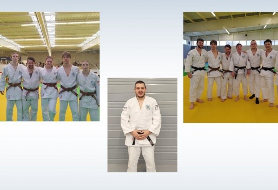 2 NOUVEAUX 1ER DAN ET 1 NOUVEAU 3EME DAN POUR L'AD 71